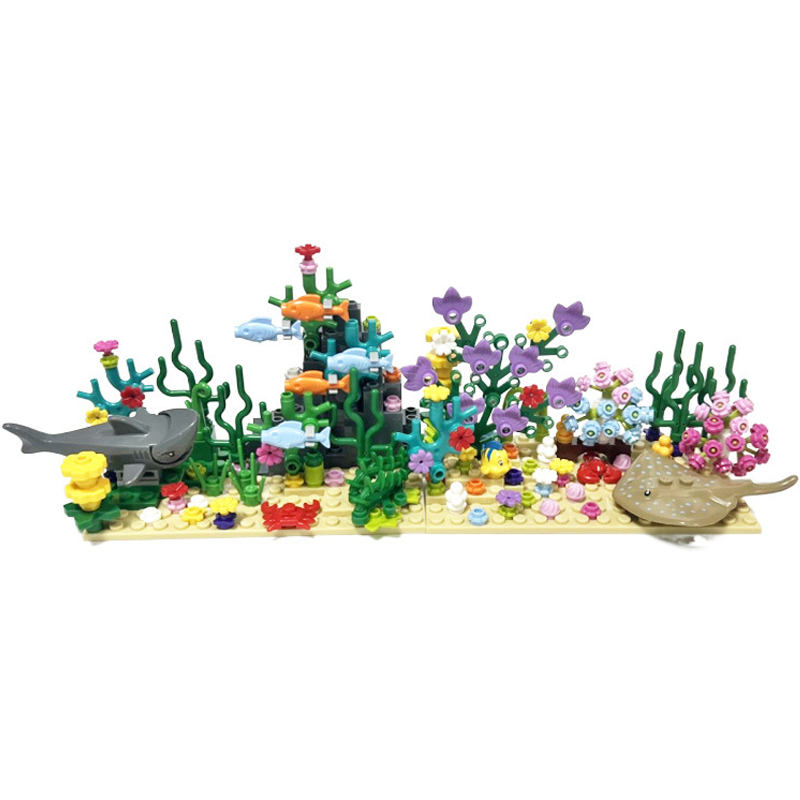 City MOC Aquarium Underwater W - đánh giá và giá Aquarium Fish Shark