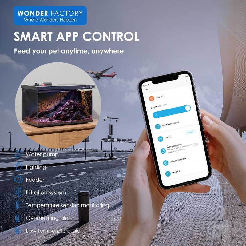 Smart Aquarium, Glass Fish Tan - đánh giá và giá Aquarium Fish App