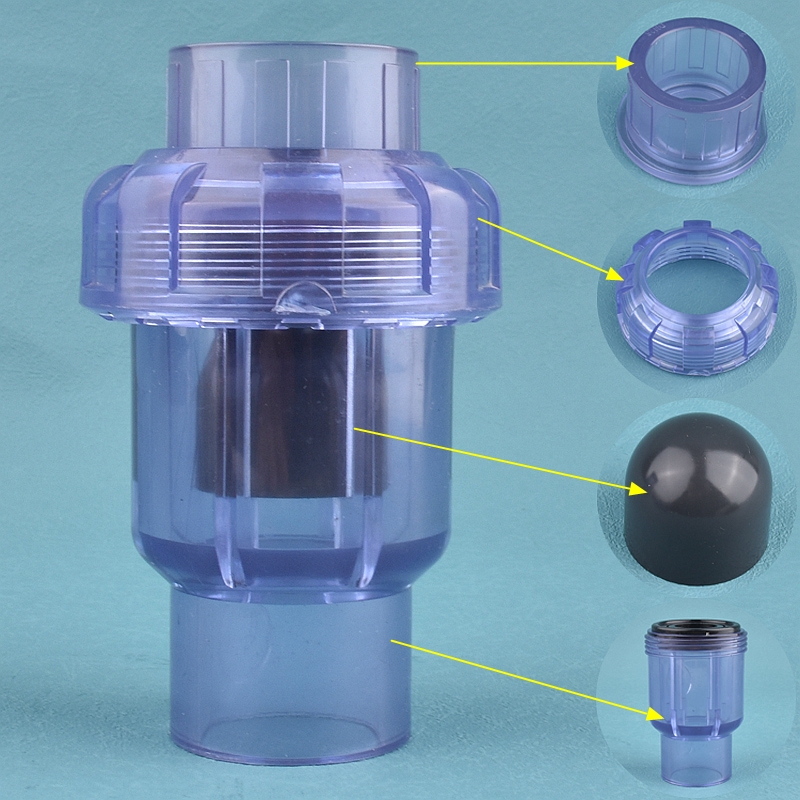 20~50mm UPVC Hemisphere Check  - đánh giá và giá Aquarium Fish Delivery